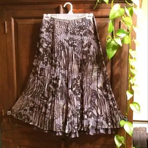 Black & Silver Skirt, NWOT